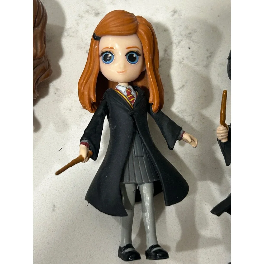 Harry Potter Magical Minis Figure Set Harry Ginny Hermione Cho Blaise 5pc Lot